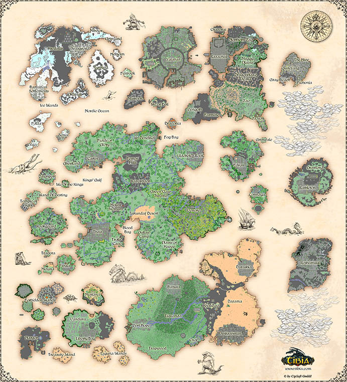tibia map